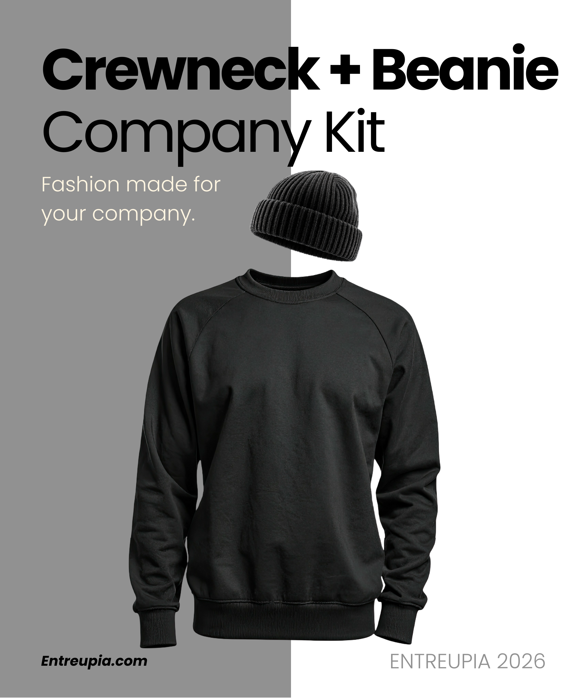 Crewneck + Beanie Kit