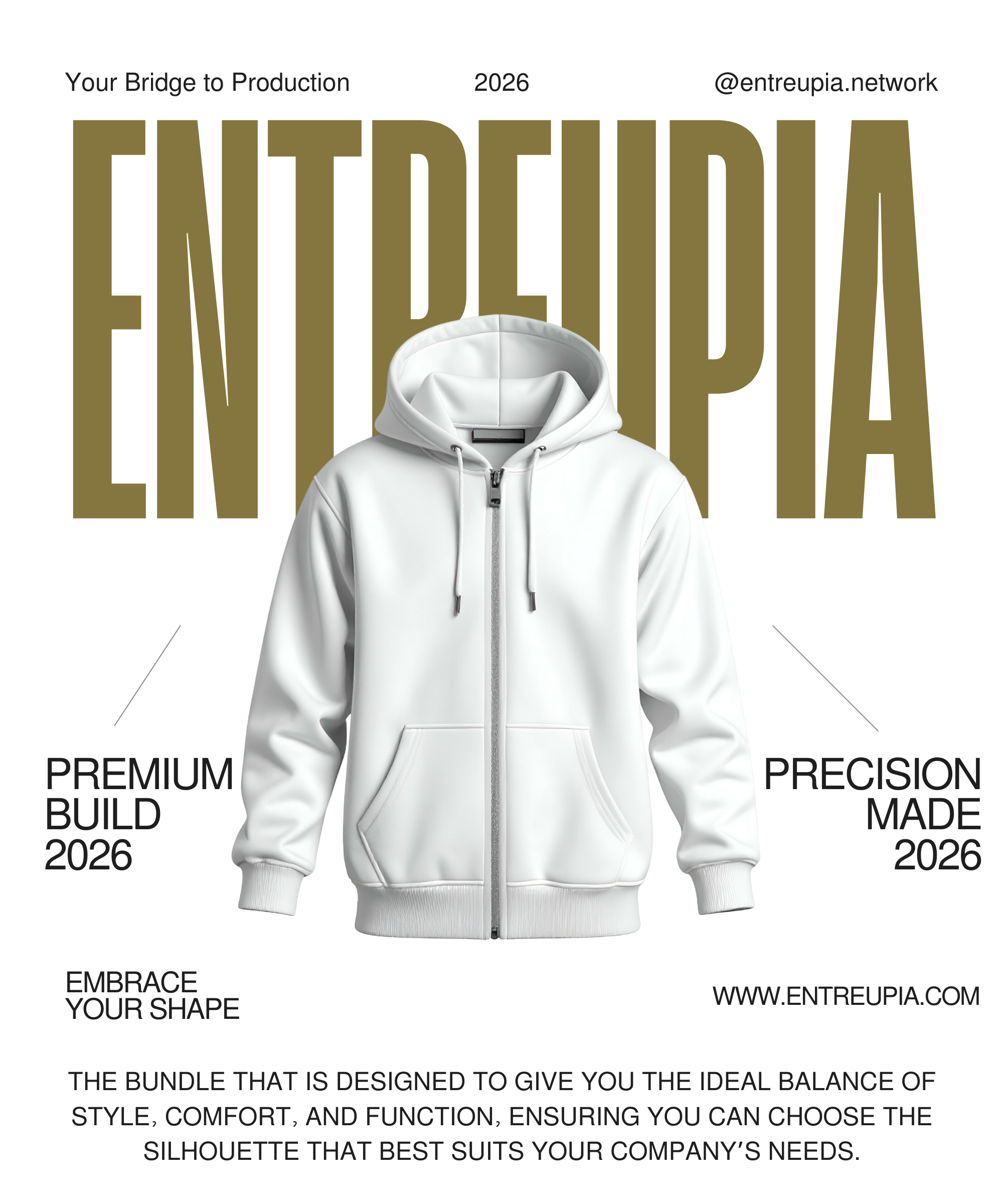 Custom Fit Zip-Hoodie Bundle