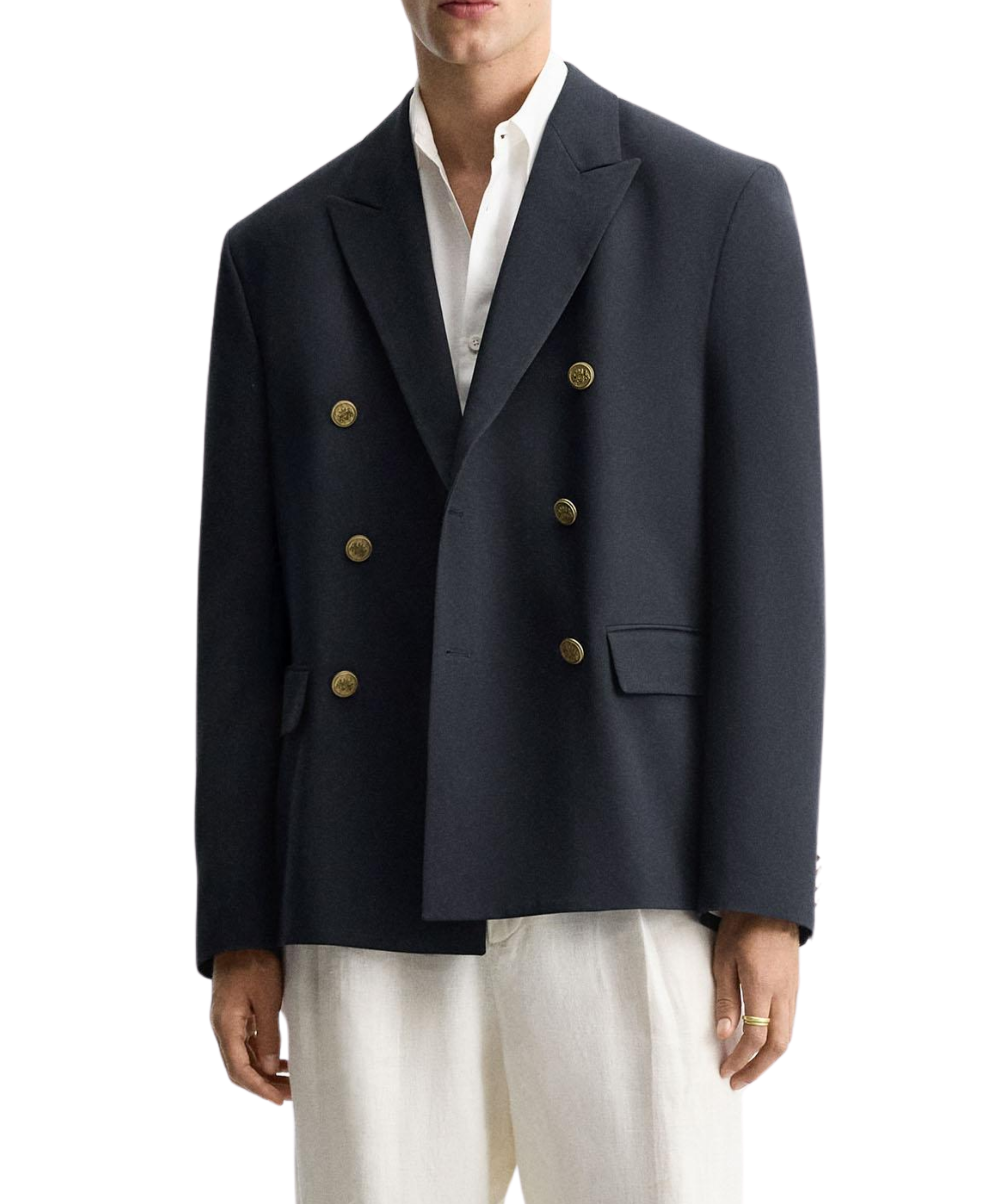 Double-Breasted Blazer