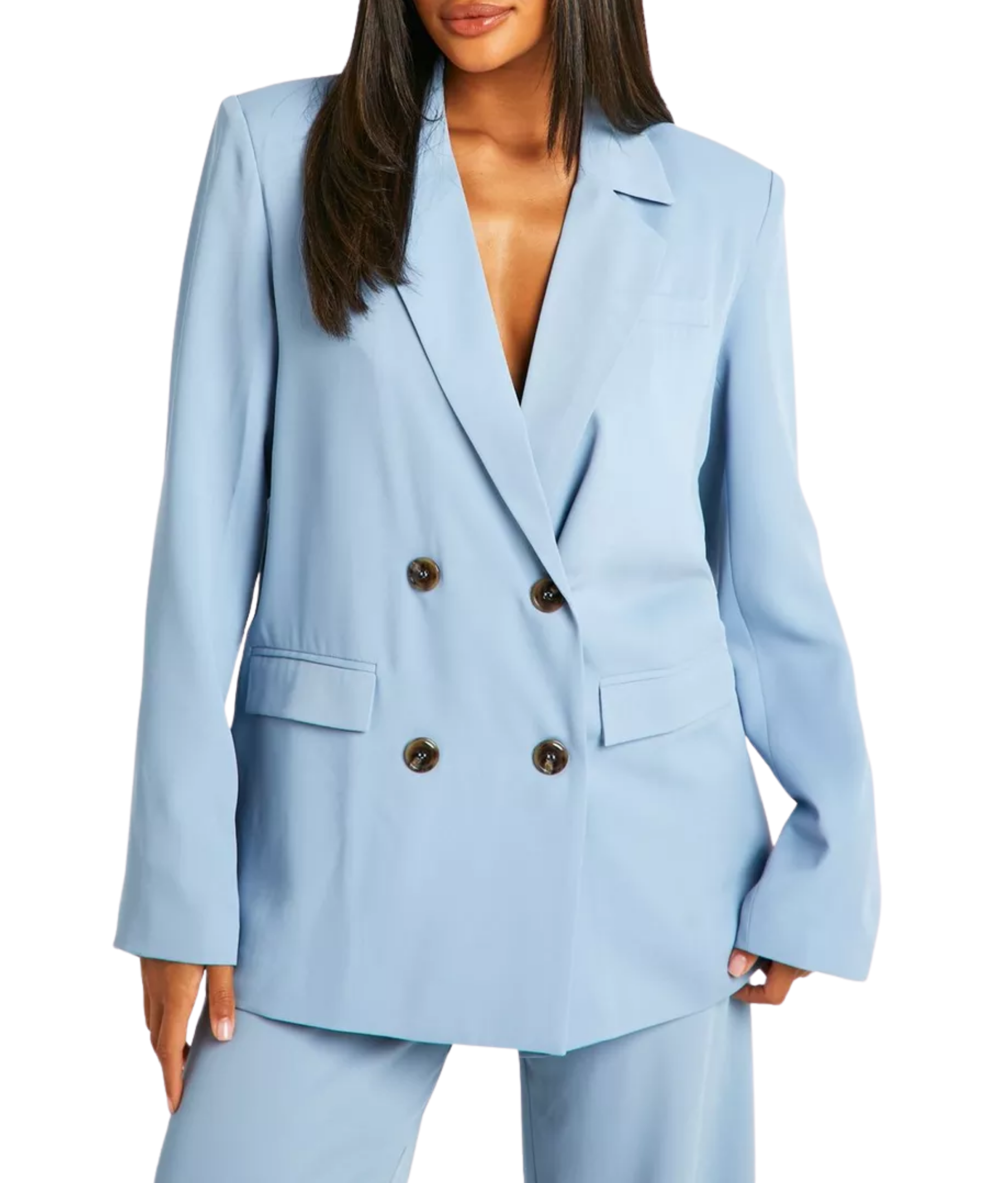 Double-Breasted Blazer
