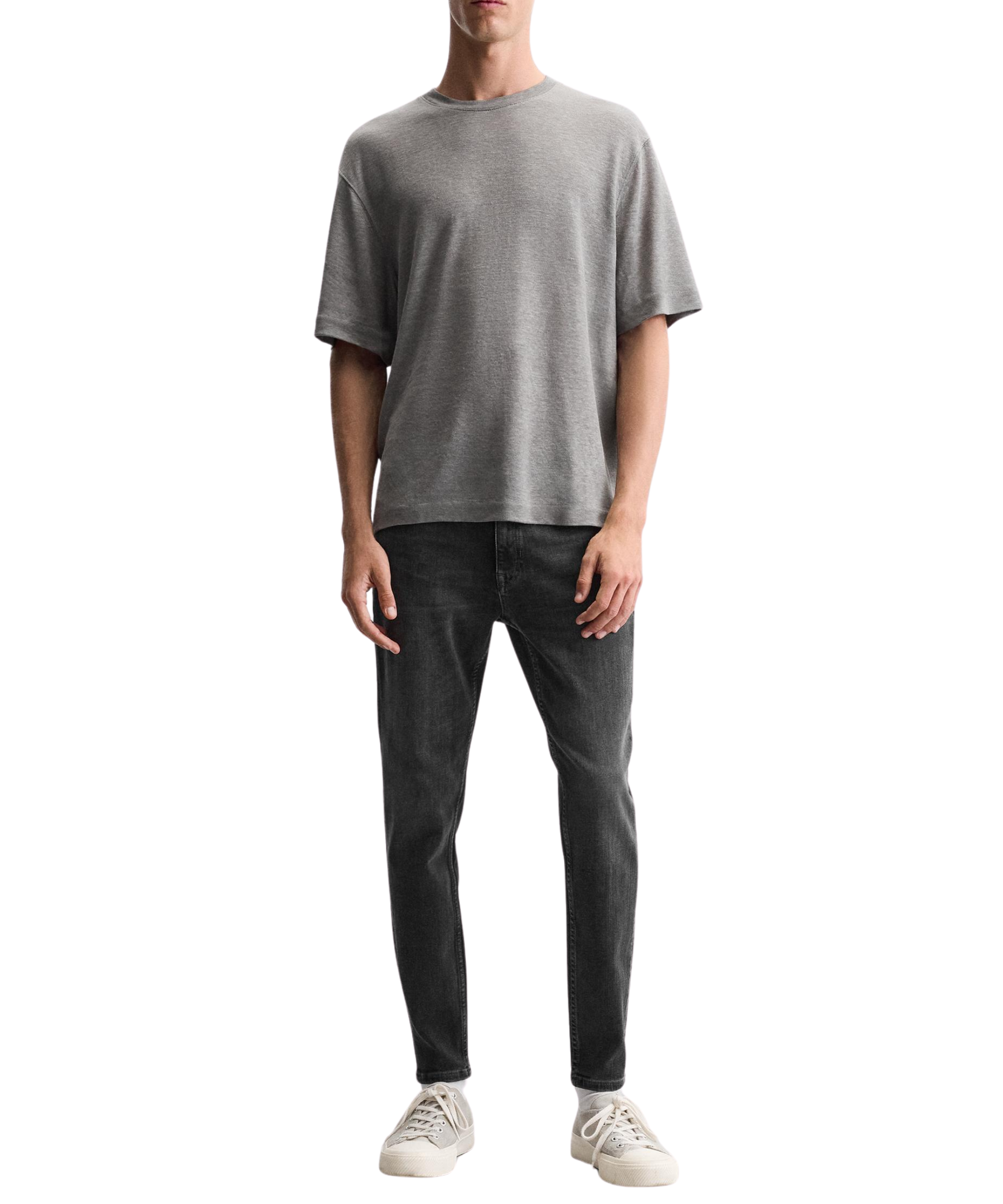 Cropped Fit Pants